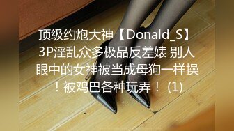 顶级约炮大神【Donald_S】3P淫乱众多极品反差婊 别人眼中的女神被当成母狗一样操！被鸡巴各种玩弄！ (1)