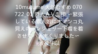 10musume 天然むすめ 070722_01 素人ＡＶ面接 〜緊張している素人娘にオマンコ丸見えのランジェリー下着を着させてハメまくりました〜 渋谷芽以